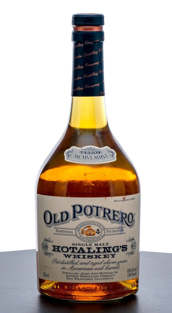 Old Potrero 11 Year Single Malt Hotaling's Whiskey