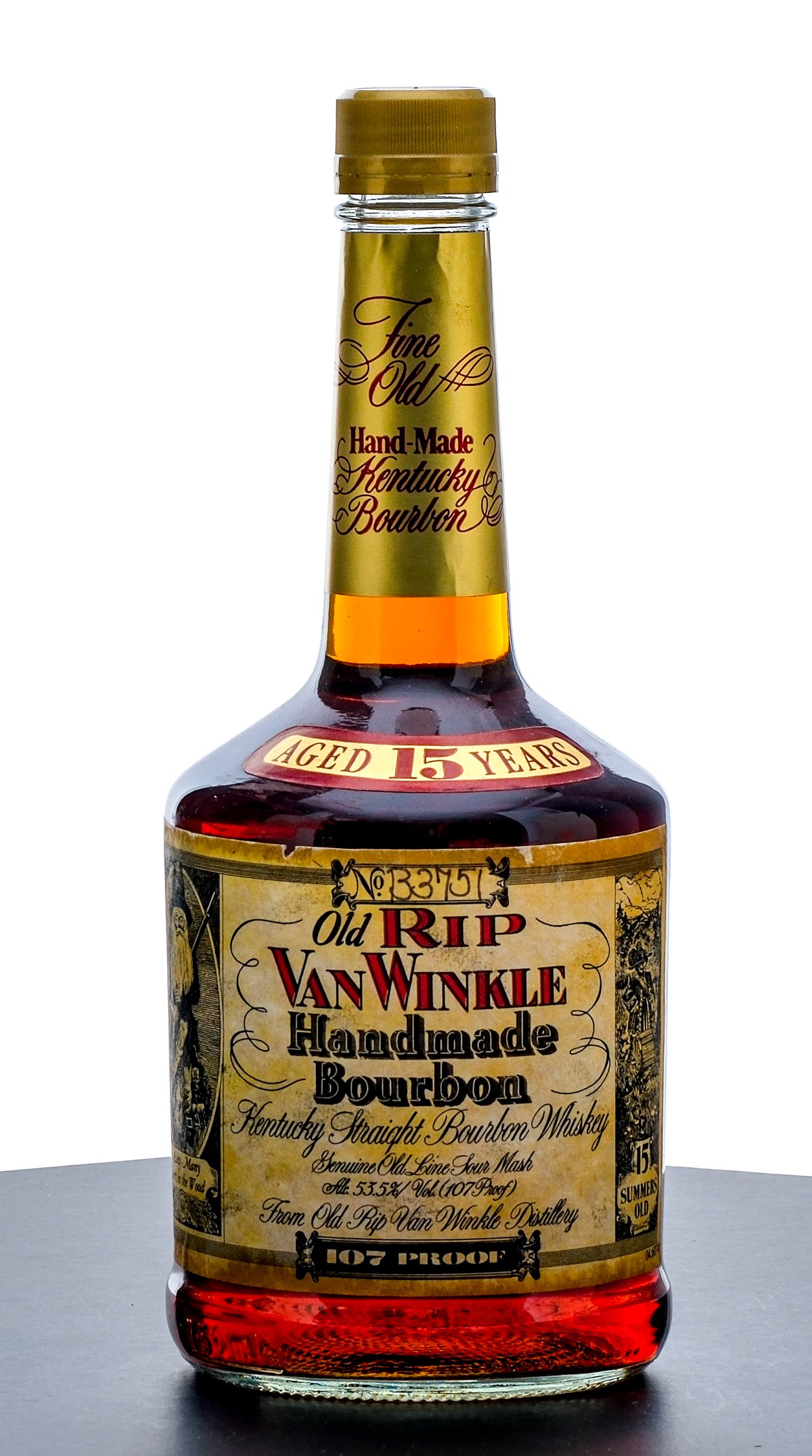 Old Rip Van Winkle 15 Year Handmade Kentucky Straight Bourbon