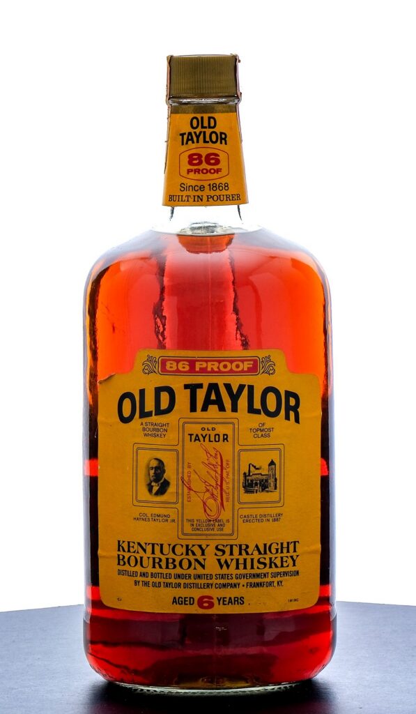 Old Taylor 6 Year Bourbon Vintage Bottle 1.75L
