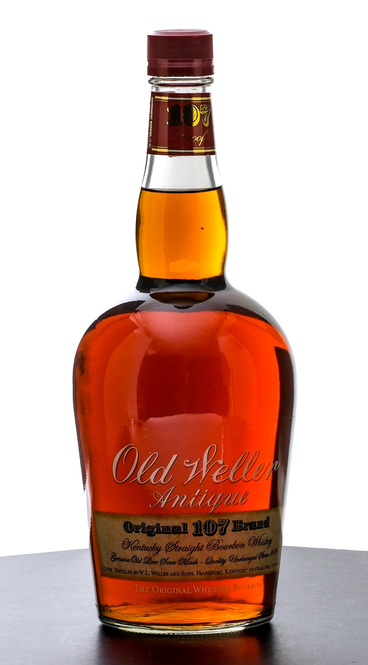 Old Weller Antique Original 107 Straight Bourbon 1 Liter 2014