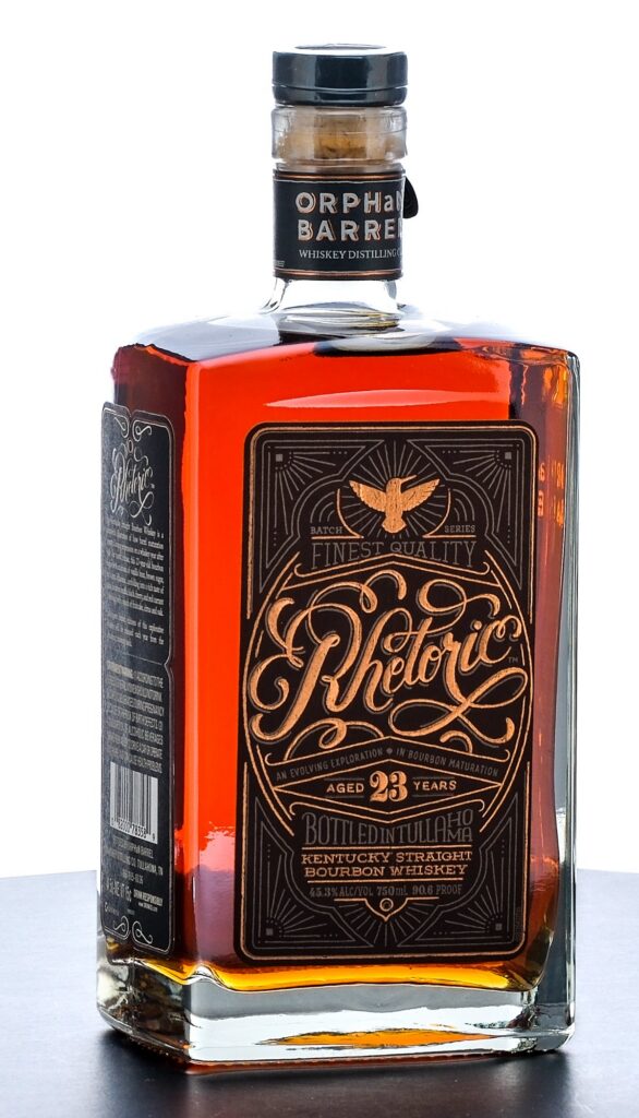 Orphan Barrel Rhetoric 23 Year Old Straight Bourbon Whiskey 2017