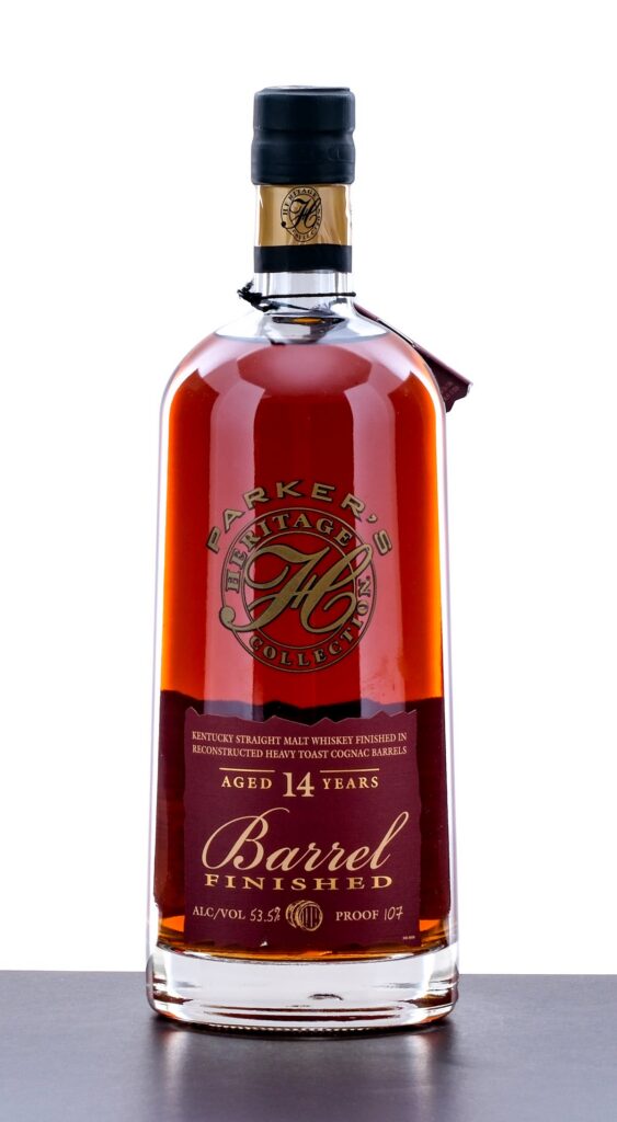 Parker's Heritage Collection 18th Edition Heavy Toast Cognac Barrels Finish 14 Year Old Straight Malt Whiskey 2024