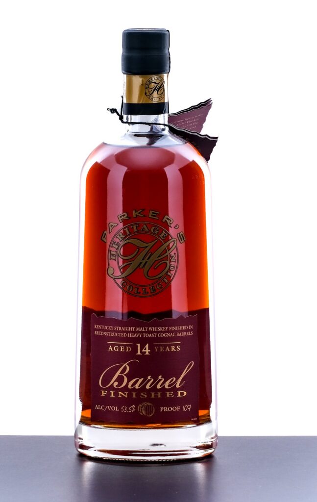 Parker's Heritage Collection 18th Edition Heavy Toast Cognac Barrels Finish 14 Year Old Straight Malt Whiskey 2024