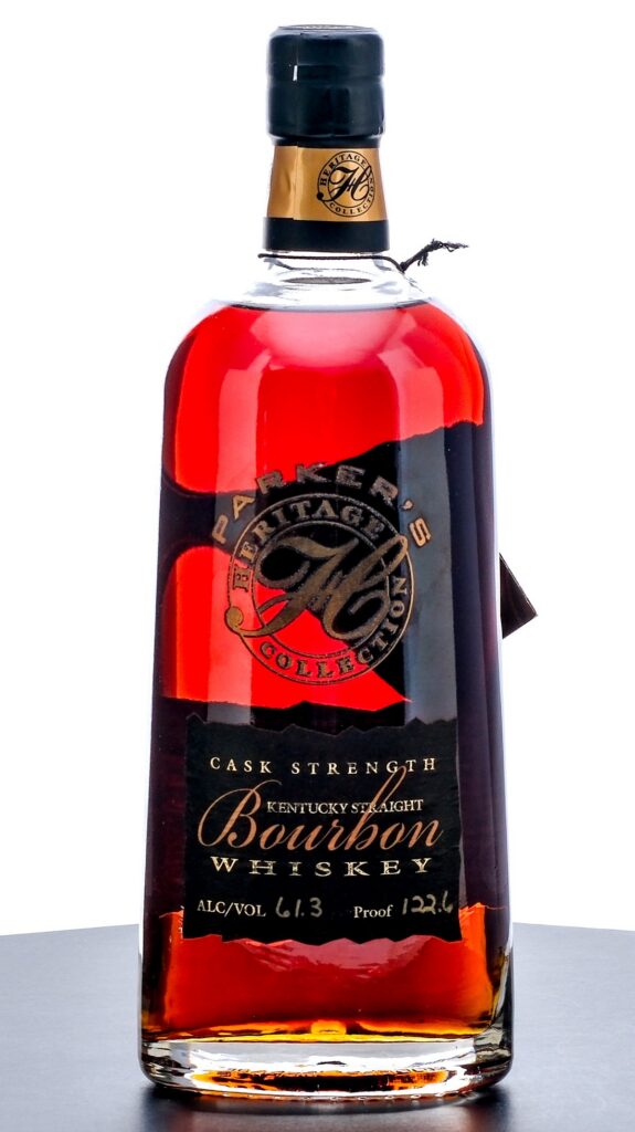 Parker's Heritage Collection 1st Edition 11 Year Old Cask Strength Bourbon Whiskey 2007