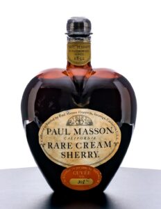 Paul Masson Rare Cream Sherry Vintage Bottle