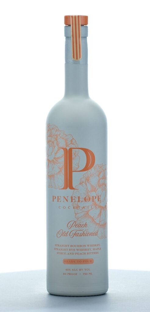Penelope Cocktails Ready to Pour Peach Old Fashioned