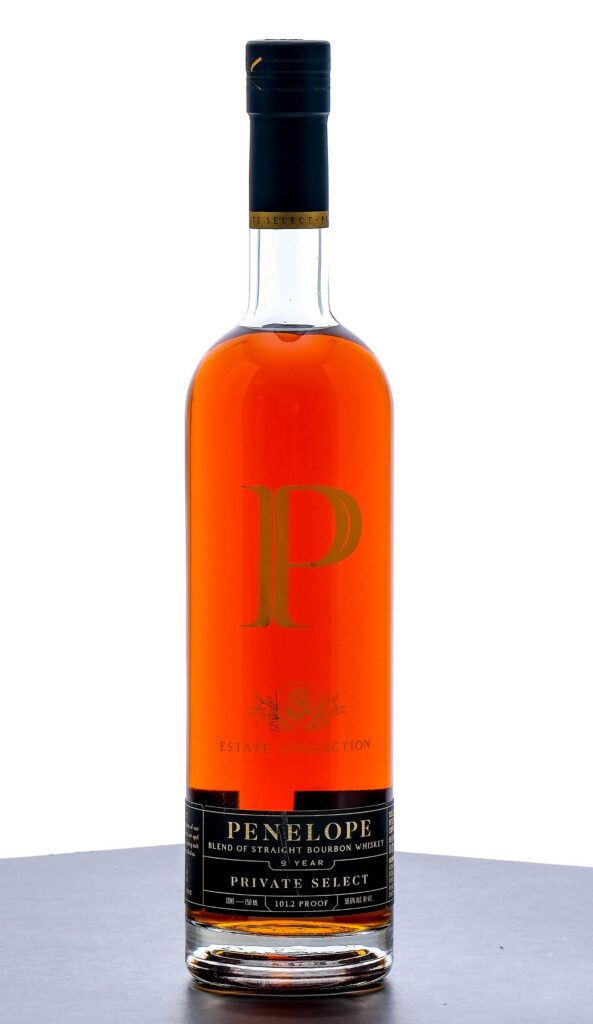 Penelope Estate Collection Blend Private Select Straight Bourbon 9 Year