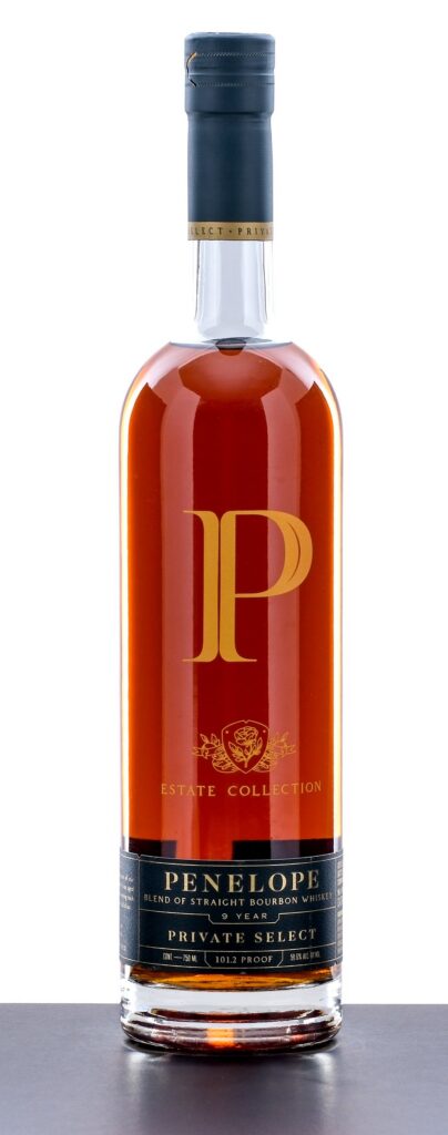 Penelope Estate Collection Private Select Blend of Straight Bourbon 9 Yr.