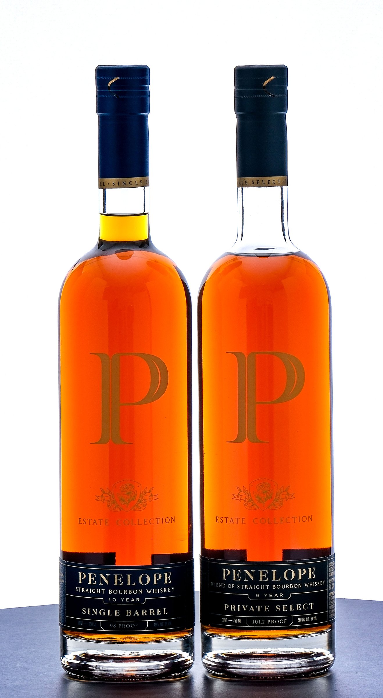 Penelope Estate Collection Private Select/Single Barrel Bourbon (2 Bottles)