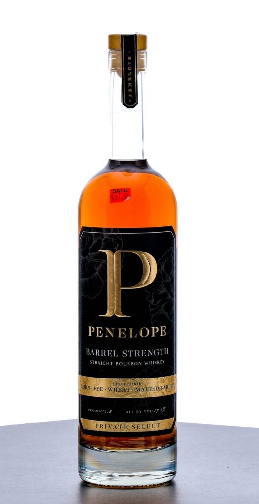 Penelope Private Select Barrel Strength Four Grain Straight Bourbon Whiskey