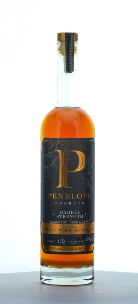 Penelope Toasted Series Four Grain 4-5 Year Barrel Strength Straight Bourbon Batch #95