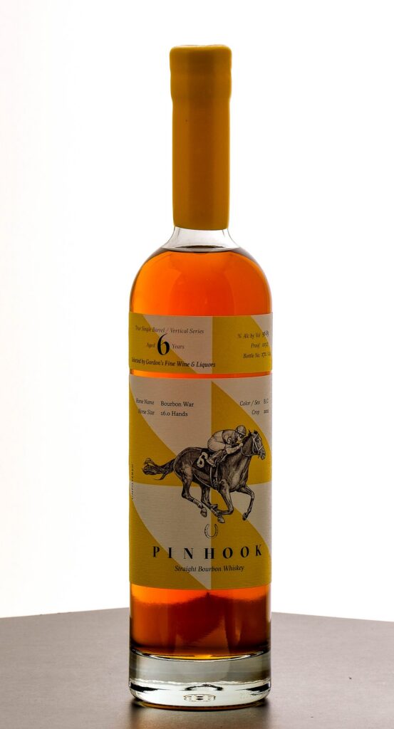 Pinhook True Single Barrel/Vertical Series "Bourbon War" 6 Year Straight Bourbon 2021