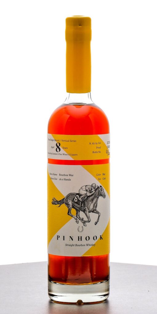Pinhook True Single Barrel/Vertical Series "Bourbon War" 8 Year Straight Bourbon