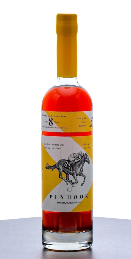 Pinhook True Single Barrel/Vertical Series "Bourbon War" 8 Year Straight Bourbon