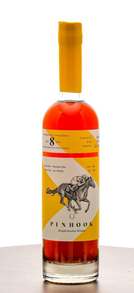 Pinhook True Single Barrel/Vertical Series "Bourbon War" 8 Year Straight Bourbon