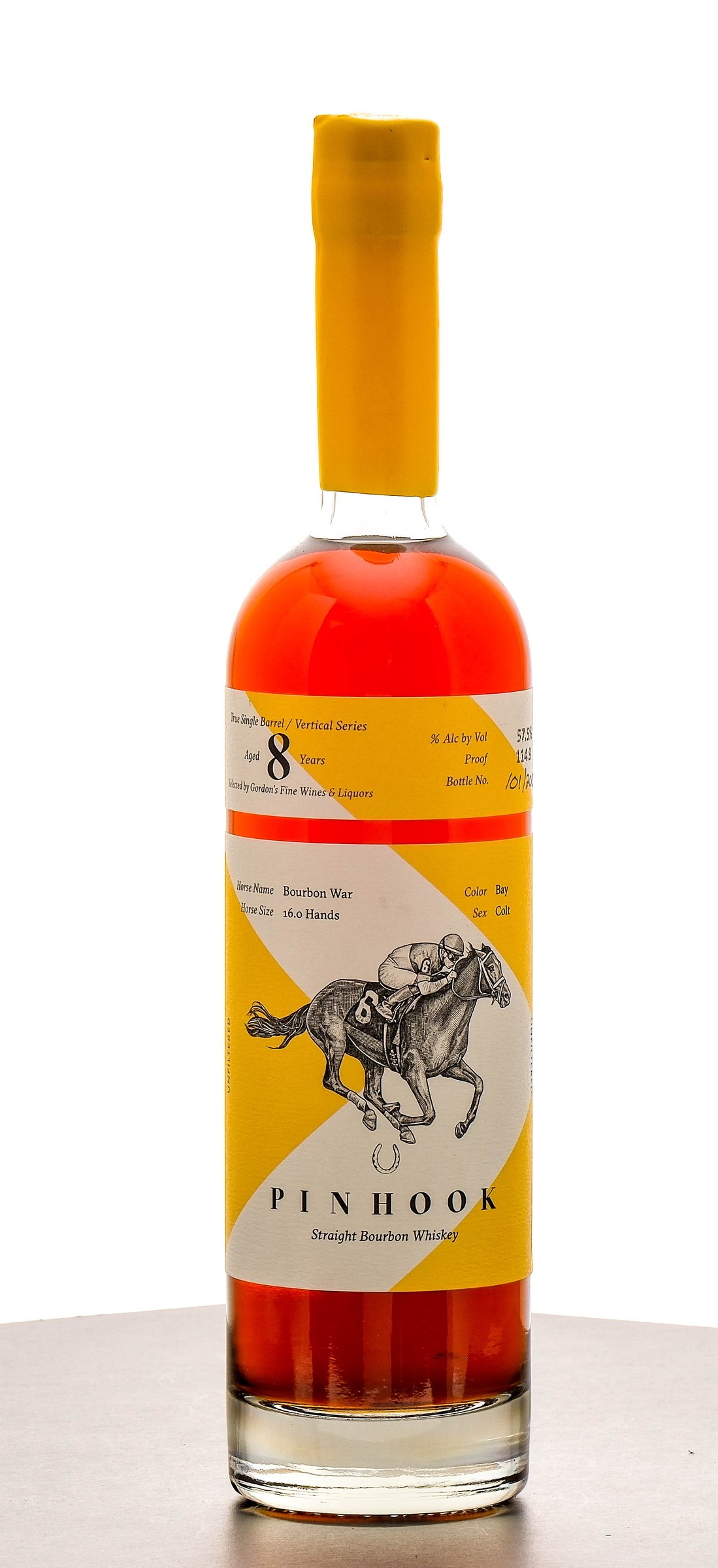 Pinhook True Single Barrel/Vertical Series "Bourbon War" 8 Year Straight Bourbon