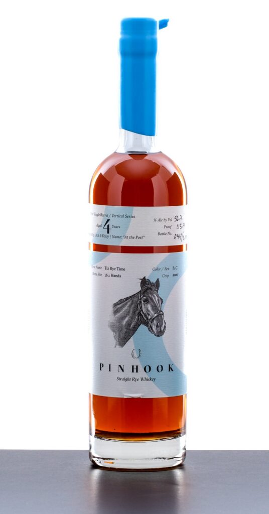 Pinhook Vertical Series 4 Year True Single Barrel Select Straight Rye 2020
