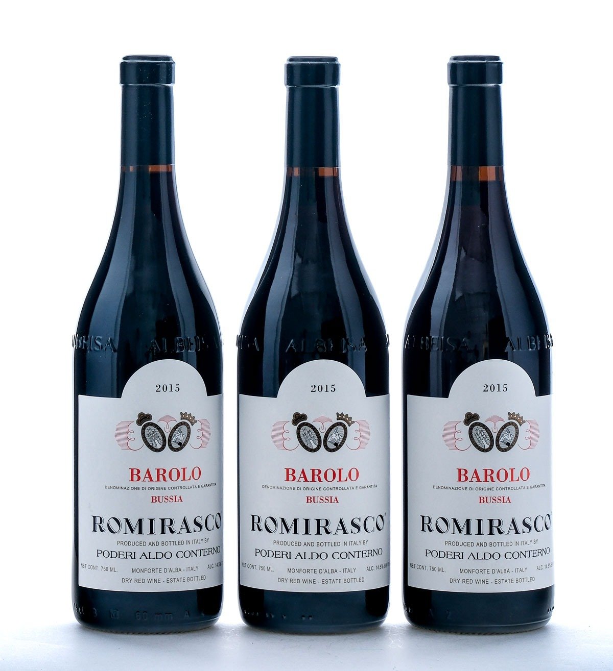 Poderi Aldo Conterno Romirasco Barolo Bussia 2015 Case (3 Bottles)