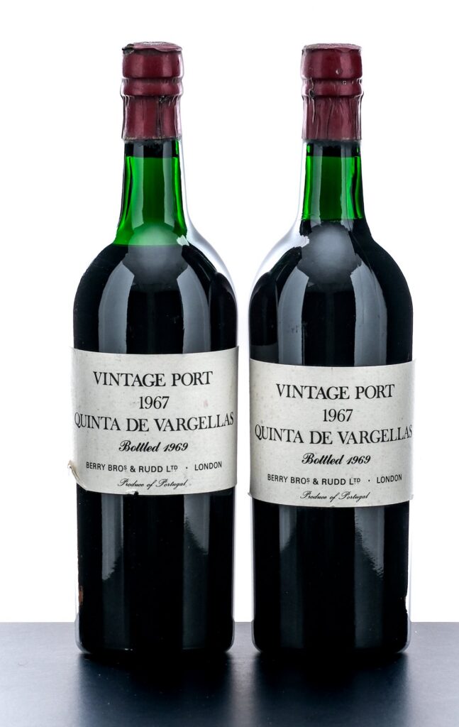 Quinta de Vargellas 1967 Vintage Port Wine (2 Bottles)