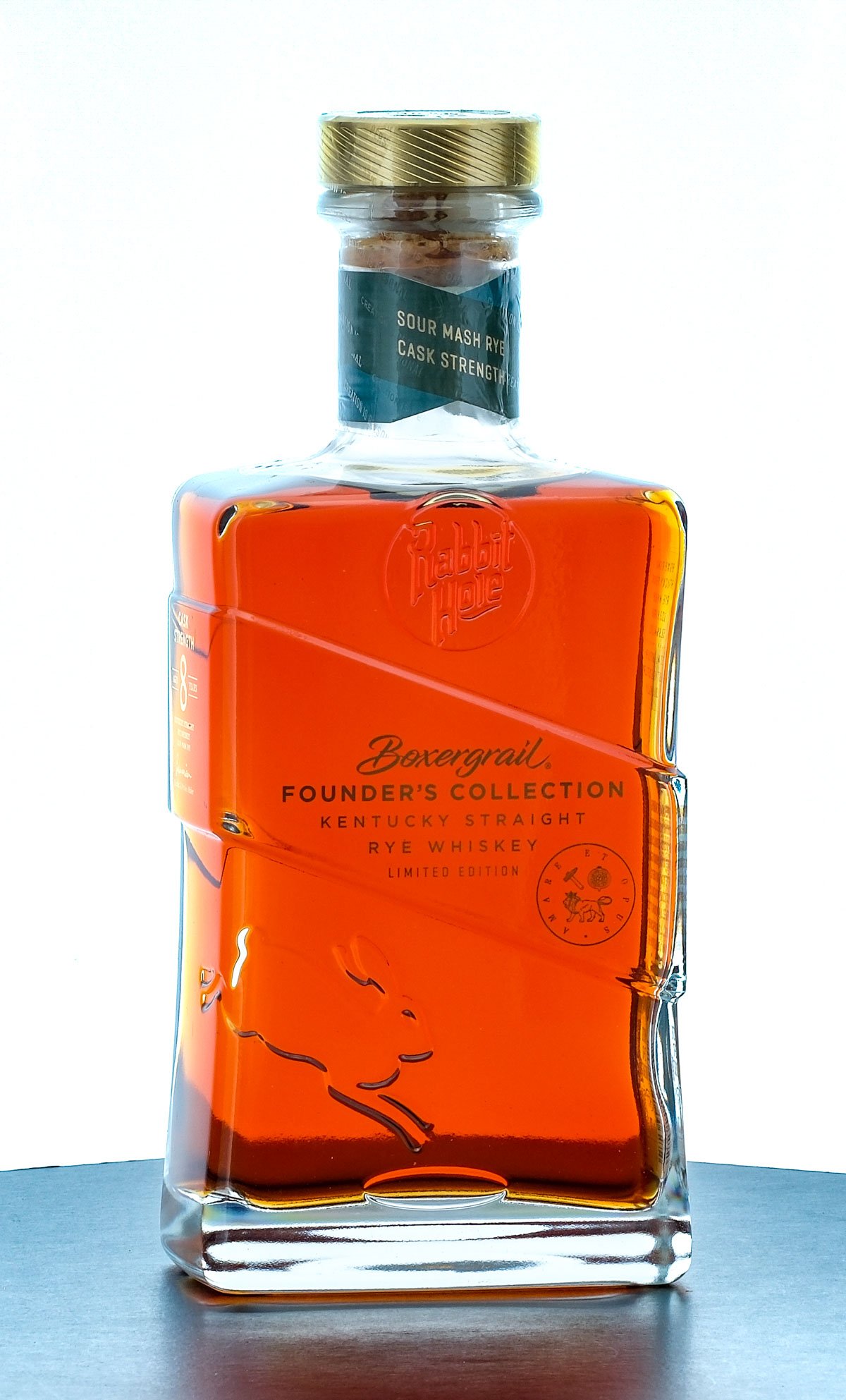 Rabbit Hole Boxergrail Founder's Collection 8 Year Cask Strength Rye