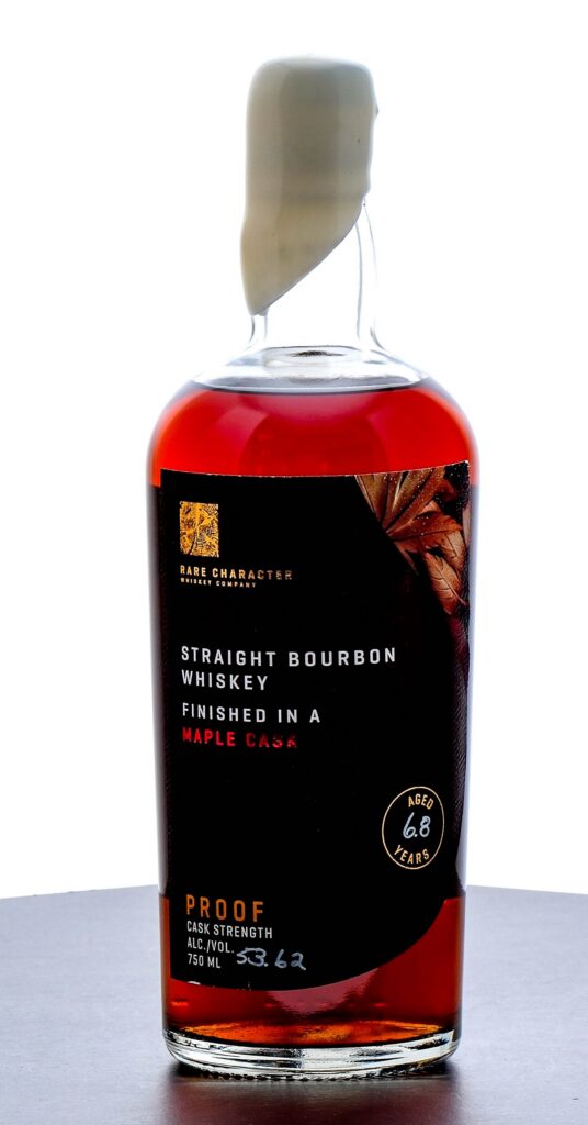 Rare Character 6.8 Year Single Barrel Select Maple Cask Finish Straight Bourbon 2024