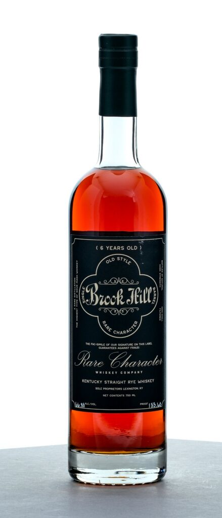 Rare Character Brook Hill "Vert" 6 Year Old Style Cask Strength Single Barrel Straight Rye