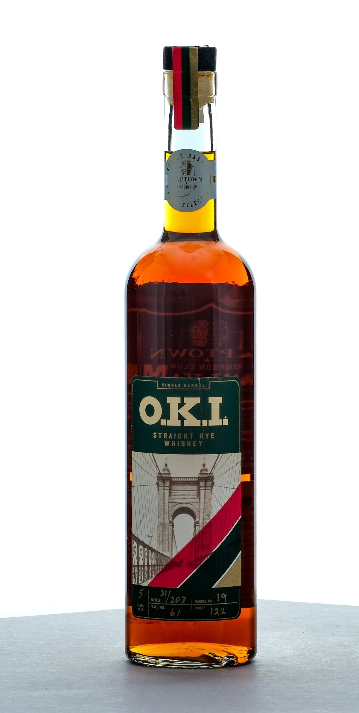 Rare Character Commander's Club Grand Cuvee Reserve Straight Bourbon Batch No. 01