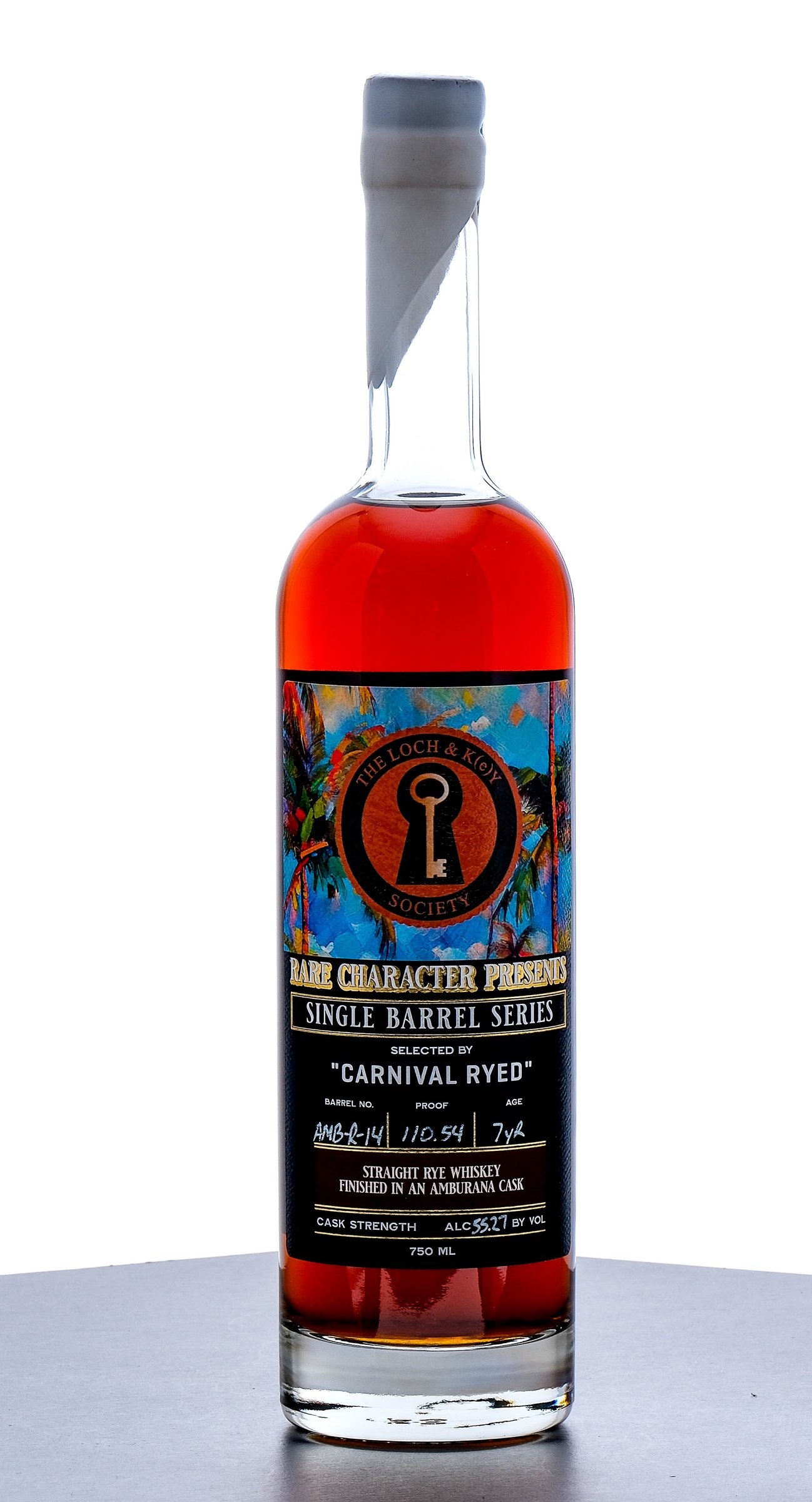 Rare Character Presents Single Barrel Series Select Cask Strength 7yr. Straight Rye
