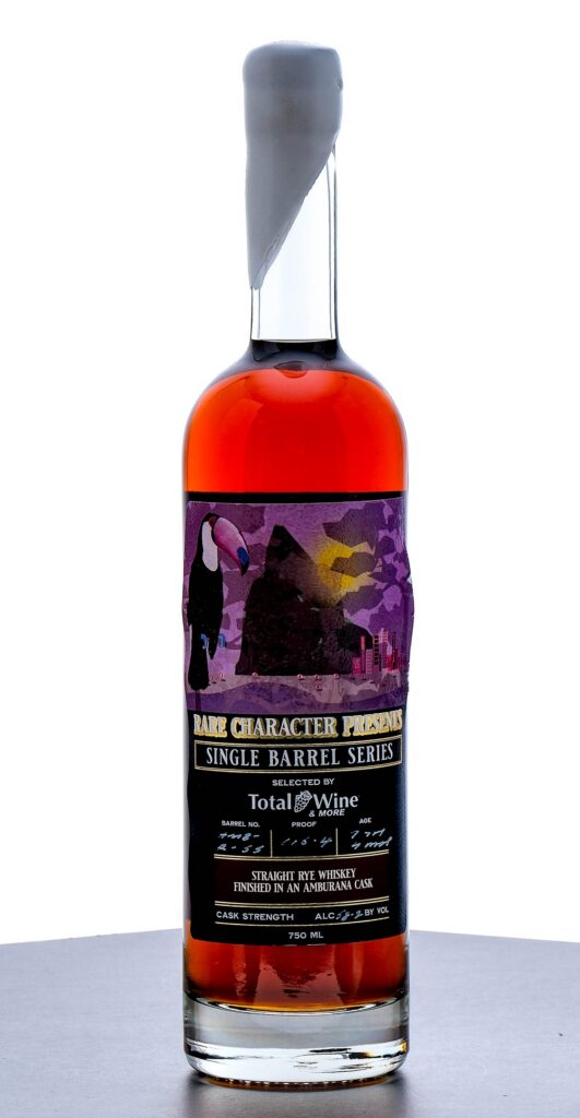 Rare Character Presents Single Barrel Series Straight Rye Cask Strength 7