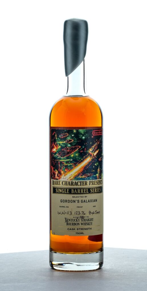 Rare Character Single Barrel Series Gordon's Galaxian 8 Year, 5 Month Cask Strength Straight Bourbon 2024