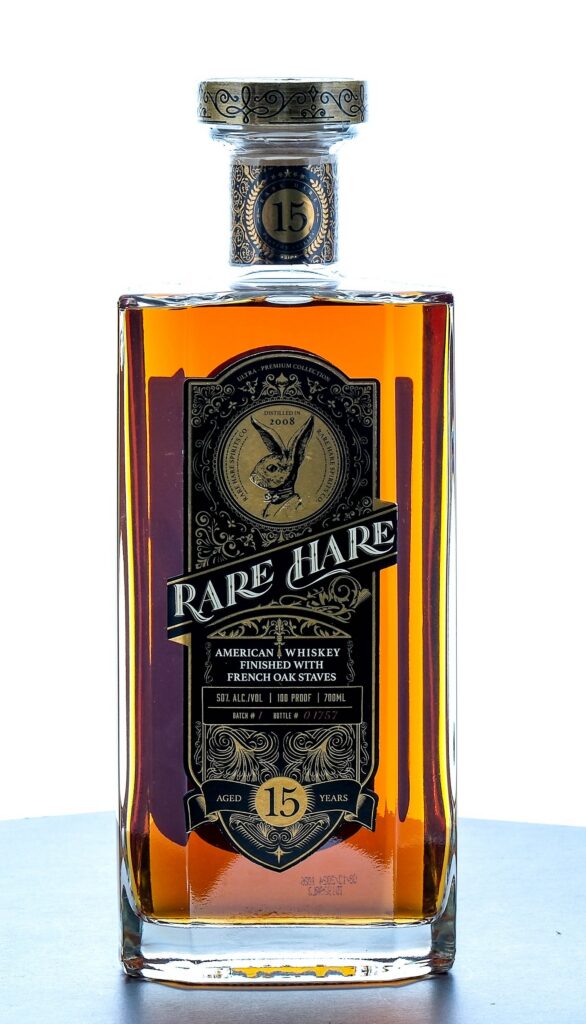 Rare Hare 15 Year French Oak Stave Finish American Whiskey