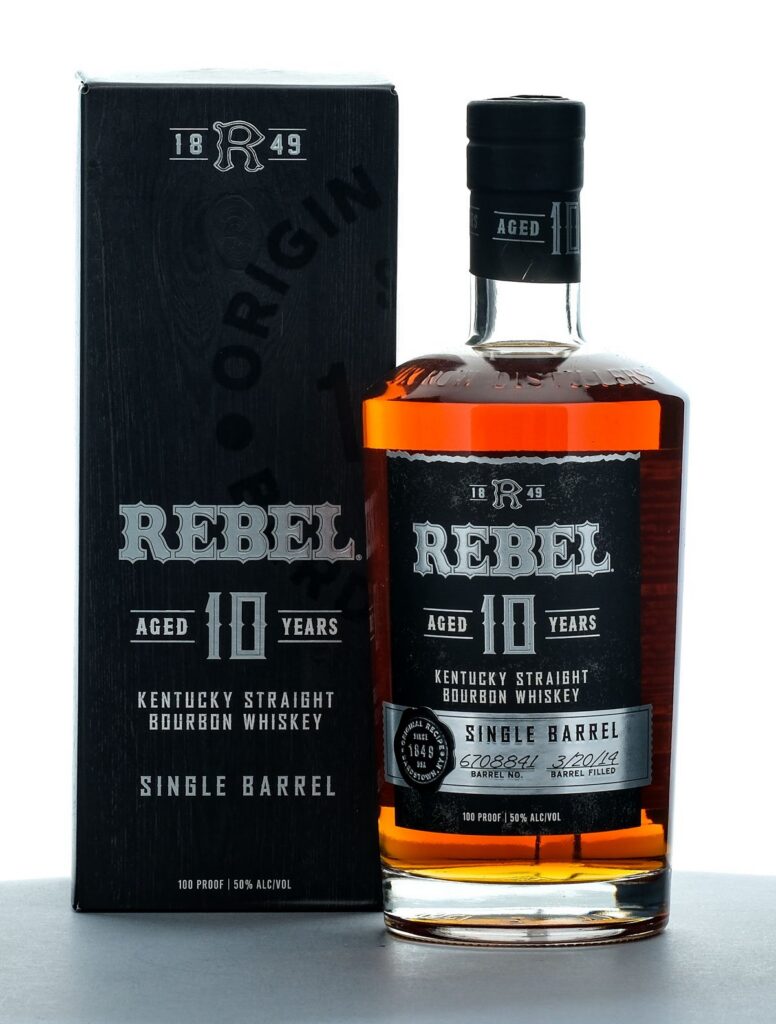 Rebel 10 Year Single Barrel Straight Bourbon 2024