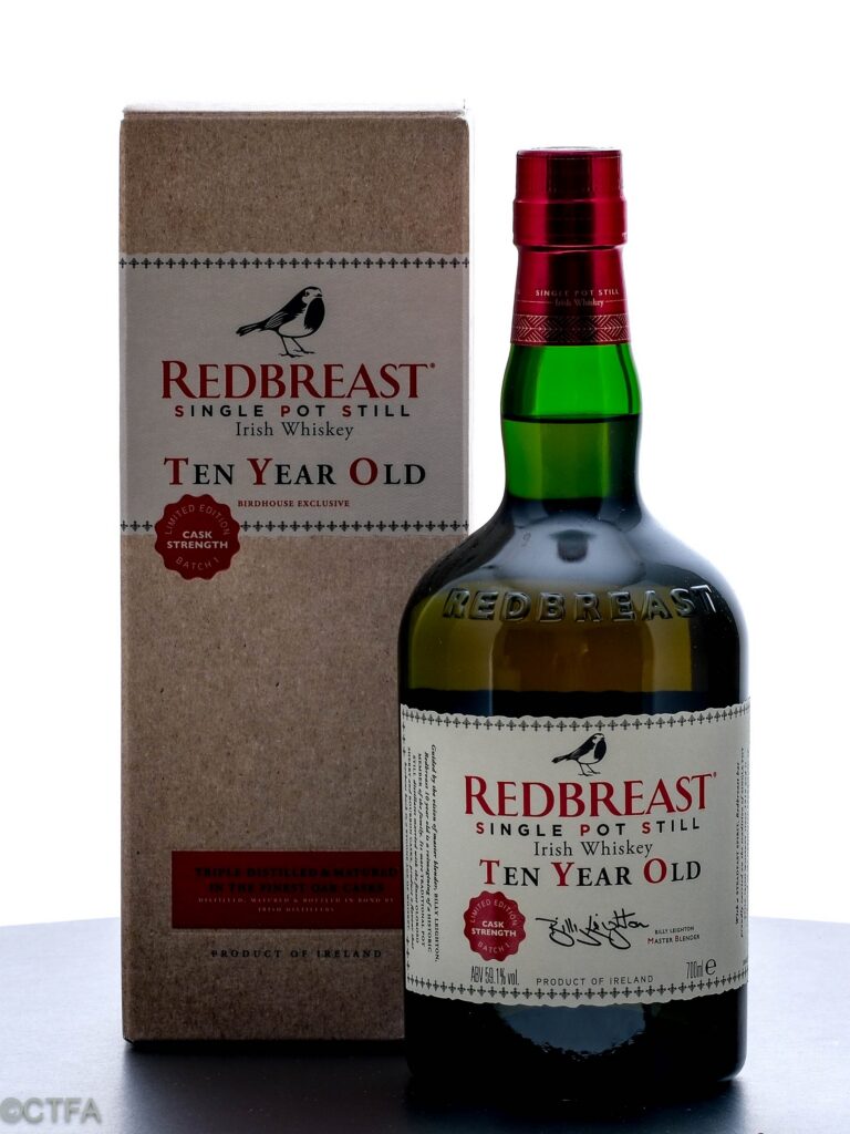 Redbreast 10 Year Birdhouse Exclusive Limited Edition Cask Strength Single Pot Still Irish Whiskey