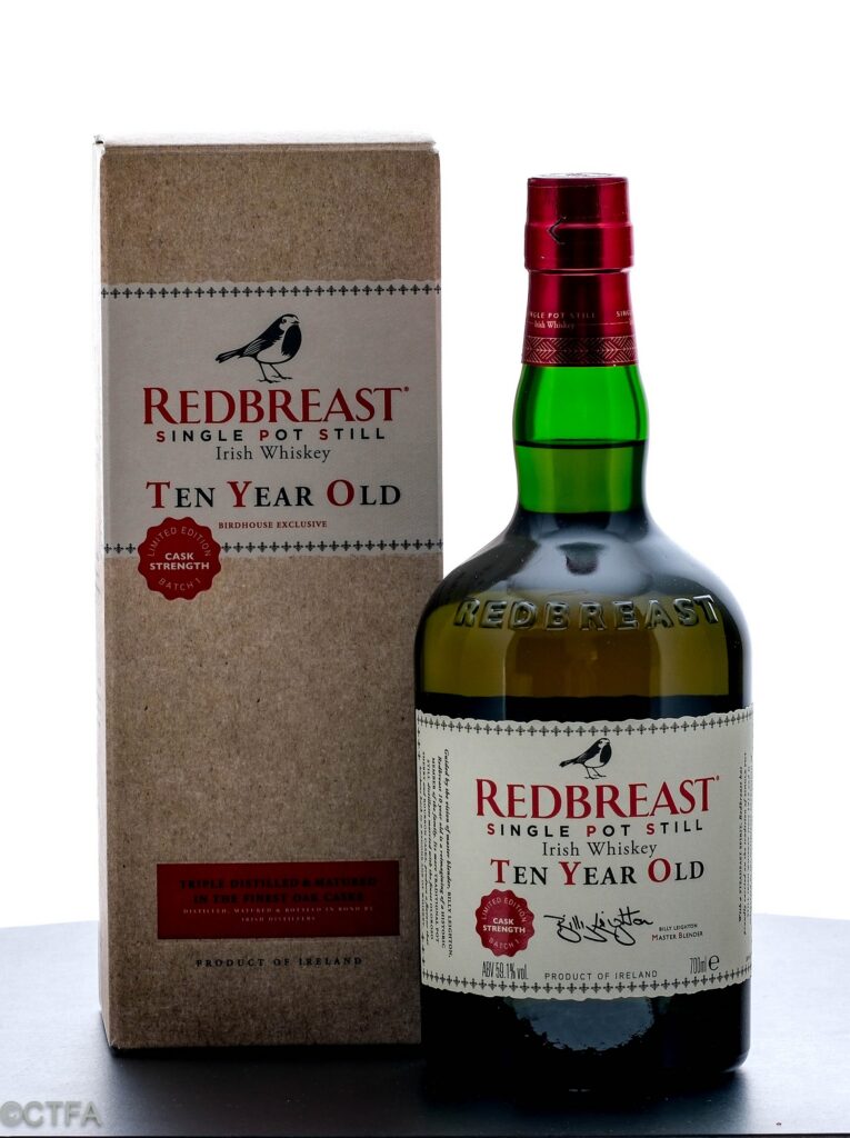 Redbreast 10 Year Birdhouse Exclusive Limited Edition Cask Strength Single Pot Still Irish Whiskey