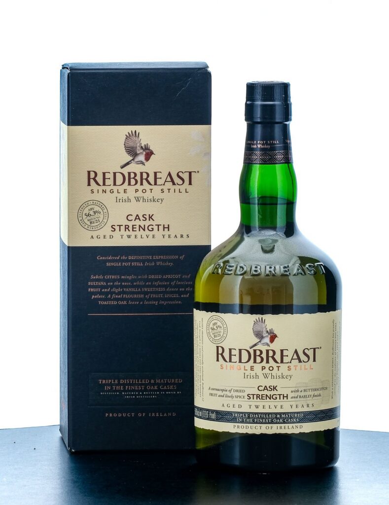 Redbreast 12 Year Cask Strength Single Pot Still Irish Whiskey