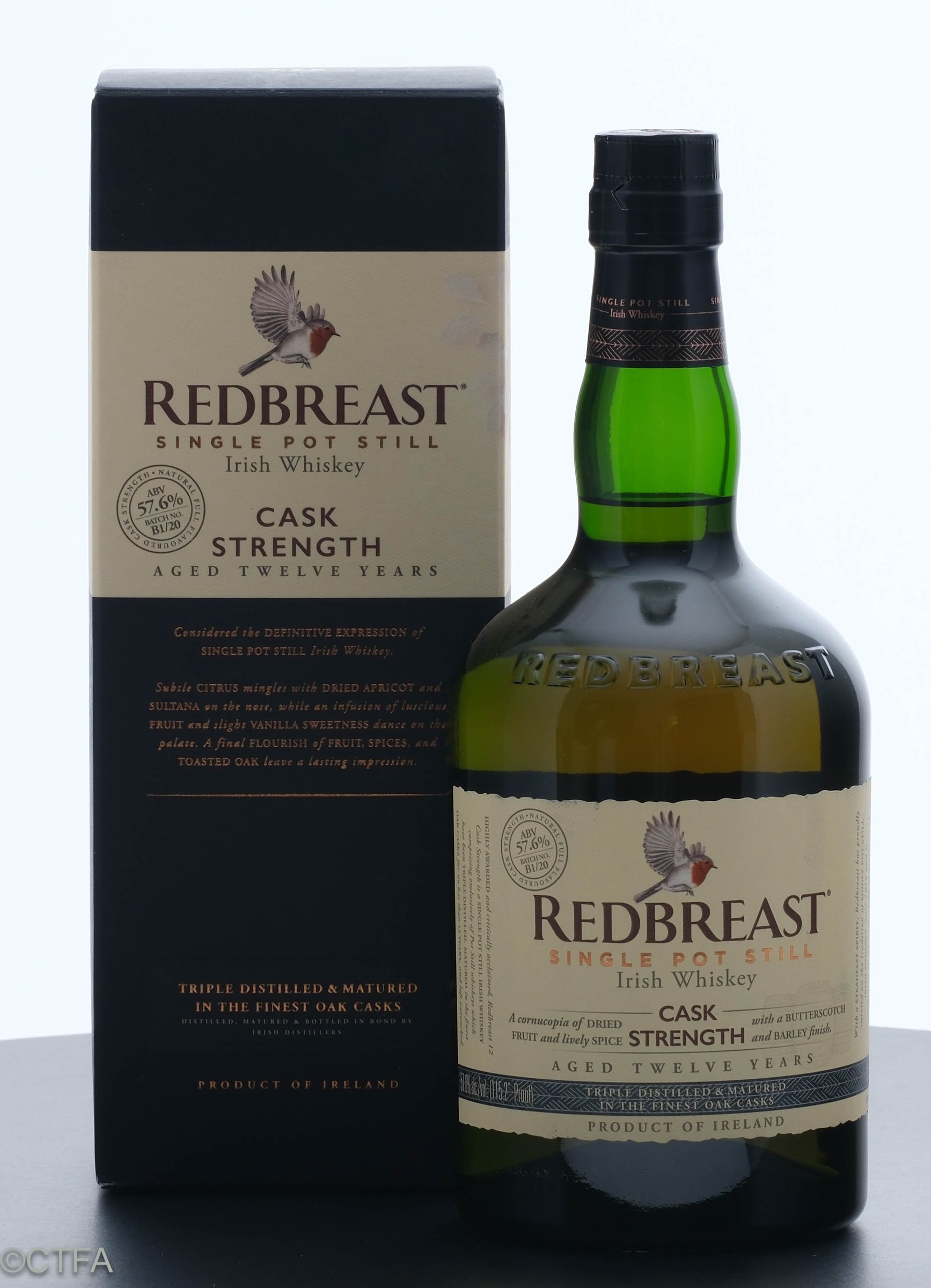 Redbreast 12 Year Old Cask Strength Single Pot Still Irish Whiskey