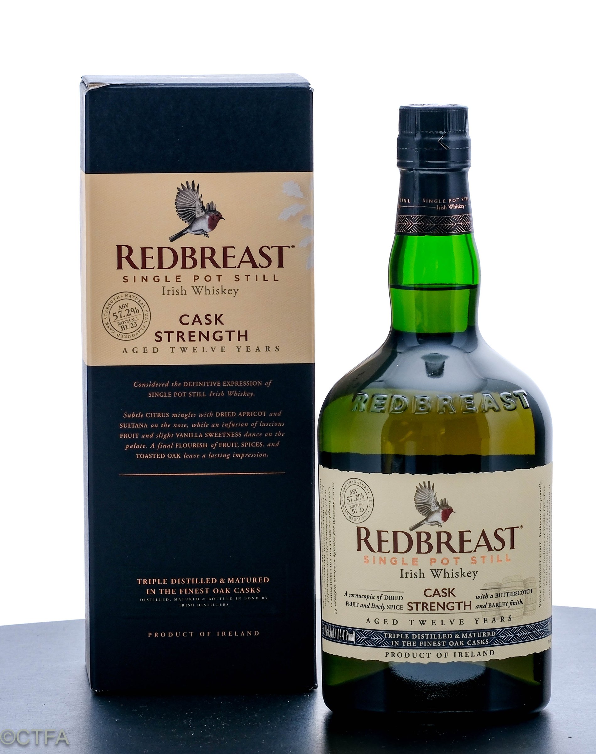 Redbreast 12 Year Old Cask Strength Single Pot Still Irish Whiskey