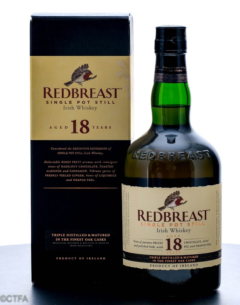 Redbreast 18 Year Old Single Pot Still Irish Whiskey 750 Ml