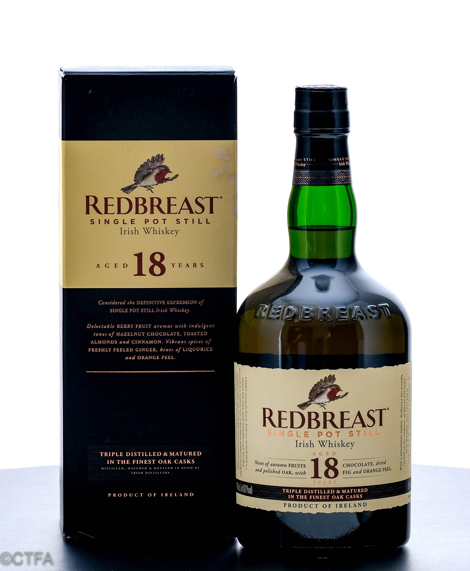 Redbreast 18 Year Single Pot Still Irish Whiskey