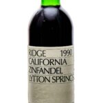 Ridge Lytton Spring California Zinfandel 1990