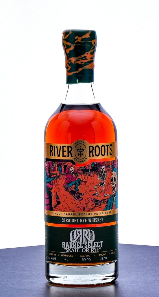 River Roots 14Yr Single Barrel Select "Skate or Rye" Rye Whiskey