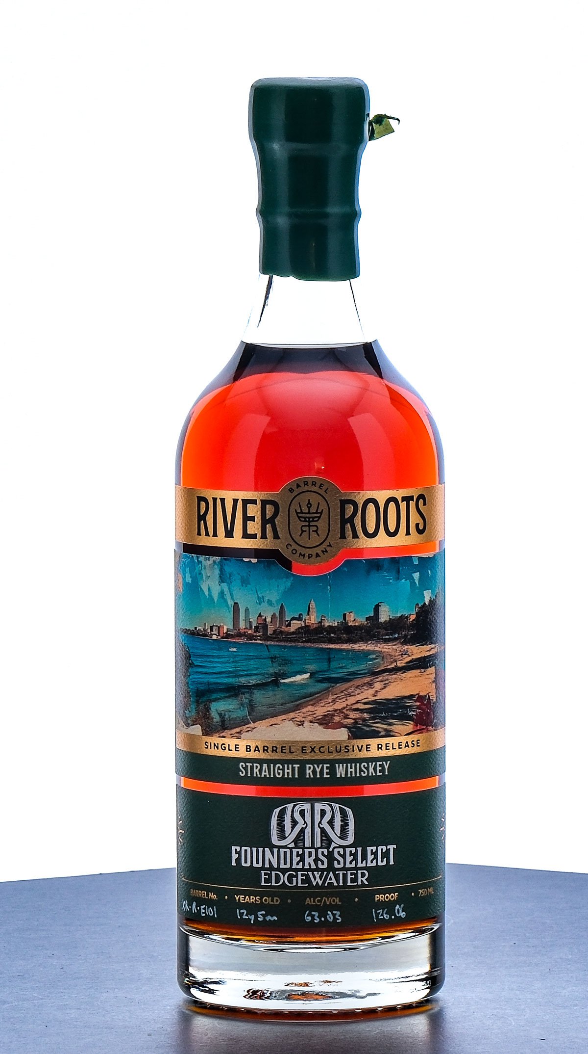 River Roots Single Barrel Exclusive Release Founder's Select "Edgewater" Rye