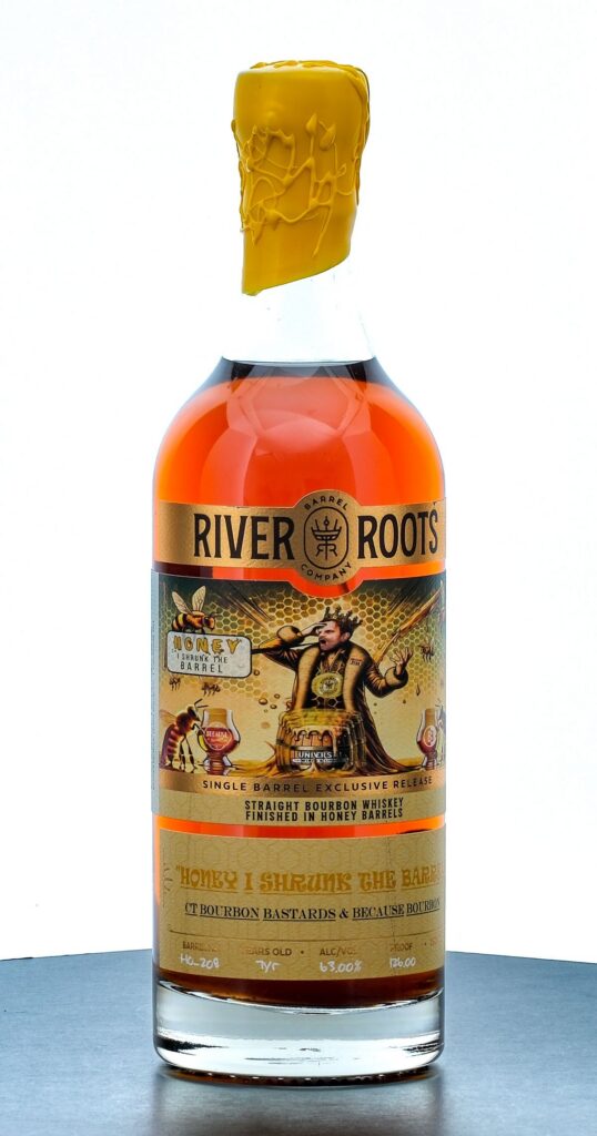 River Roots Single Barrel Select "Honey. I Shrunk the Barrel" 7 Year Straight Bourbon