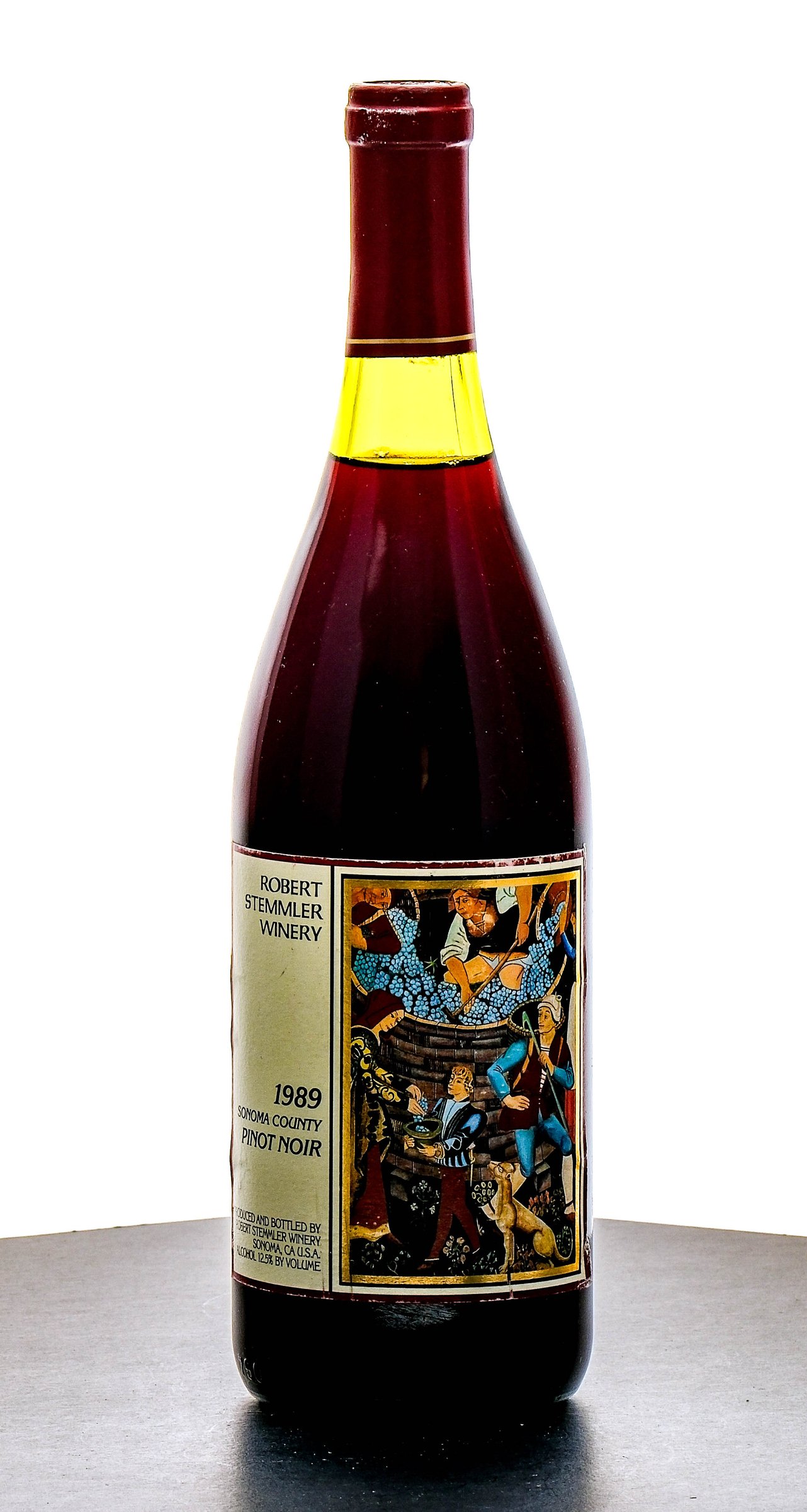 Robert Stemmler Sonoma County Pinot Noir 1989