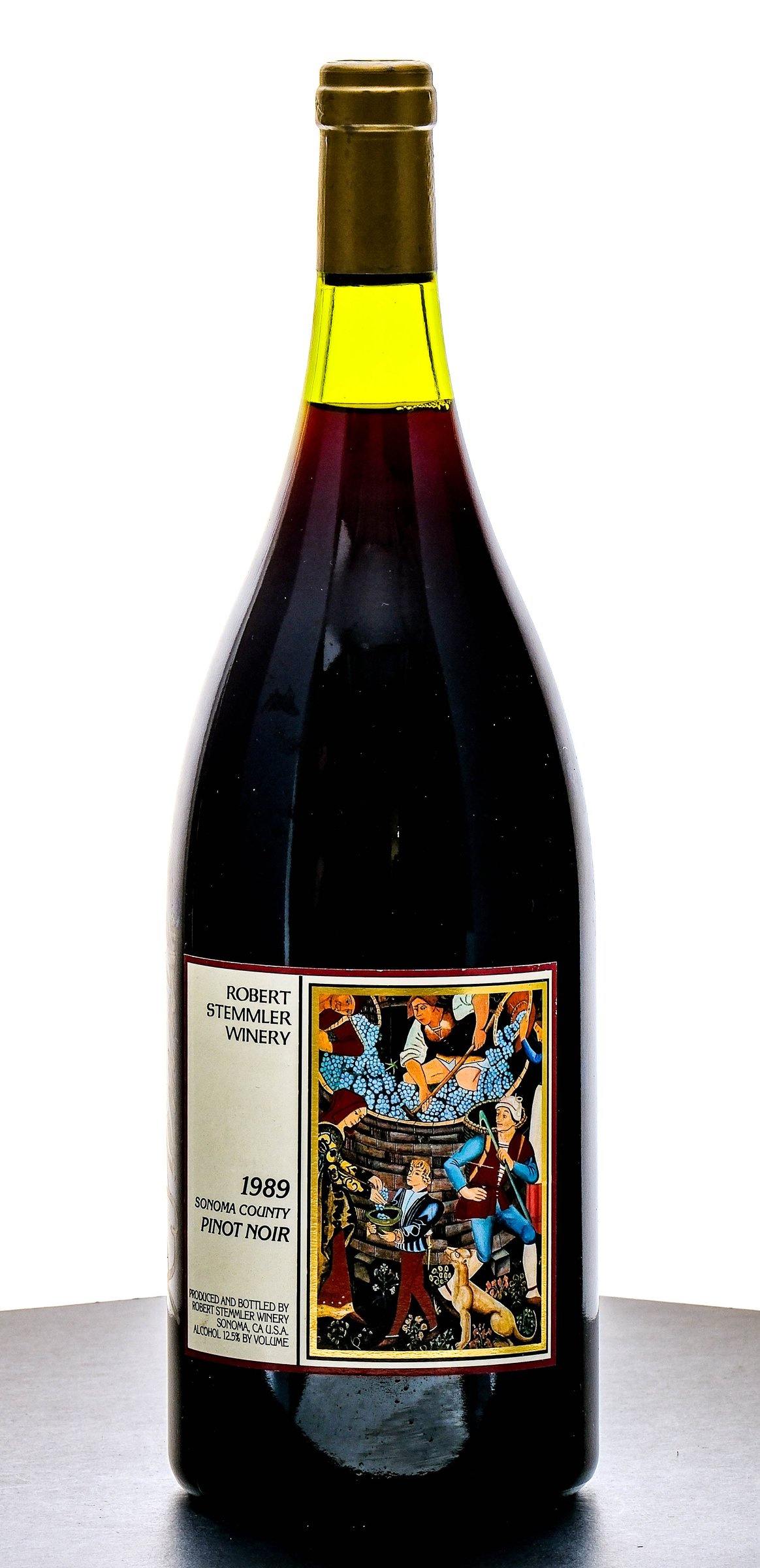 Robert Stemmler Sonoma County Pinot Noir 1989