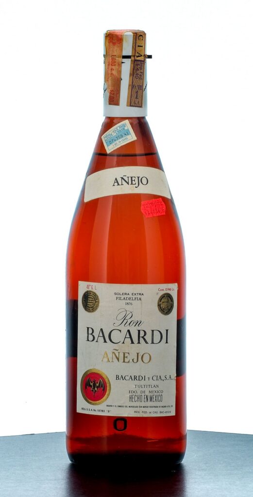 Ron Bacardi Anejo Vintage Bottle 1L