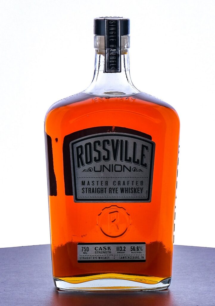 Rossville Union Single Barrel Straight Rye L&K "Rye Rye Captain" 2022