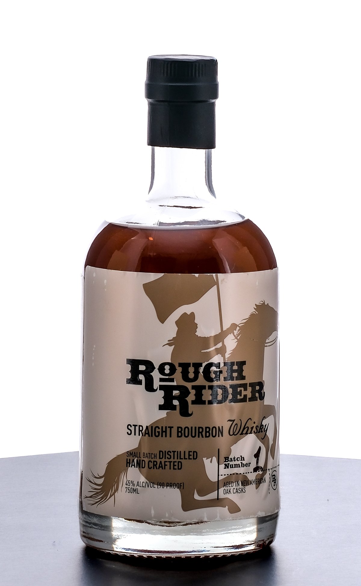 Rough Rider Straight Bourbon Whiskey Batch 1 2015