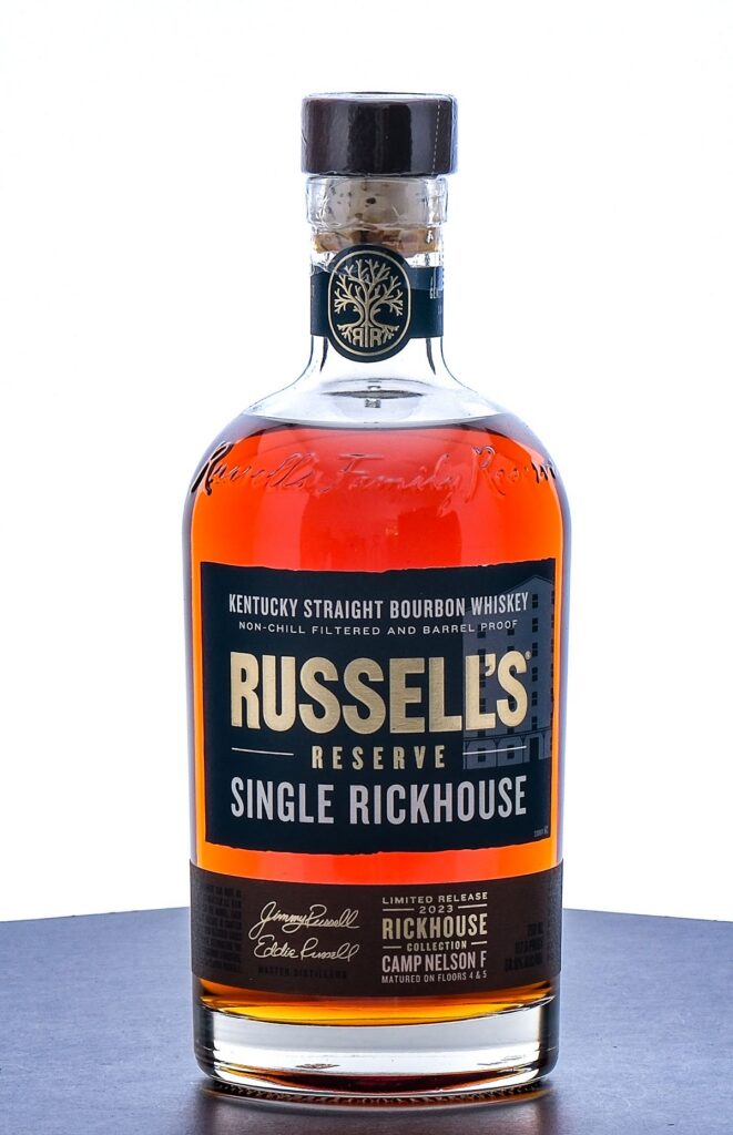 Russell's Reserve Single Rickhouse Camp Nelson F Bourbon 2023