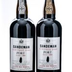 Sandeman Vintage Port Wine 1980 (2 Bottles)